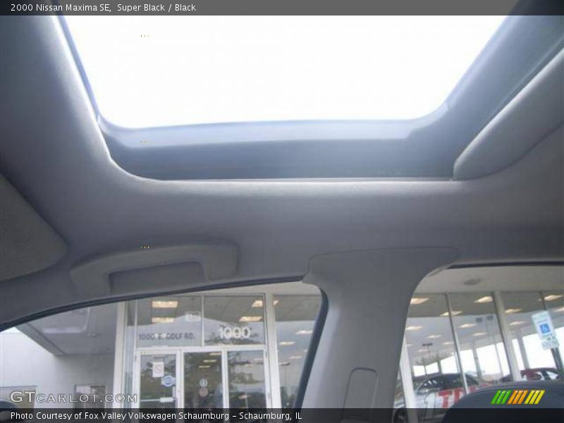 Super Black / Black 2000 Nissan Maxima SE