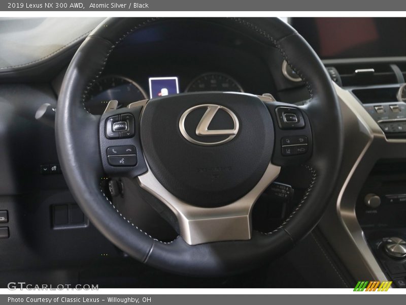 Atomic Silver / Black 2019 Lexus NX 300 AWD