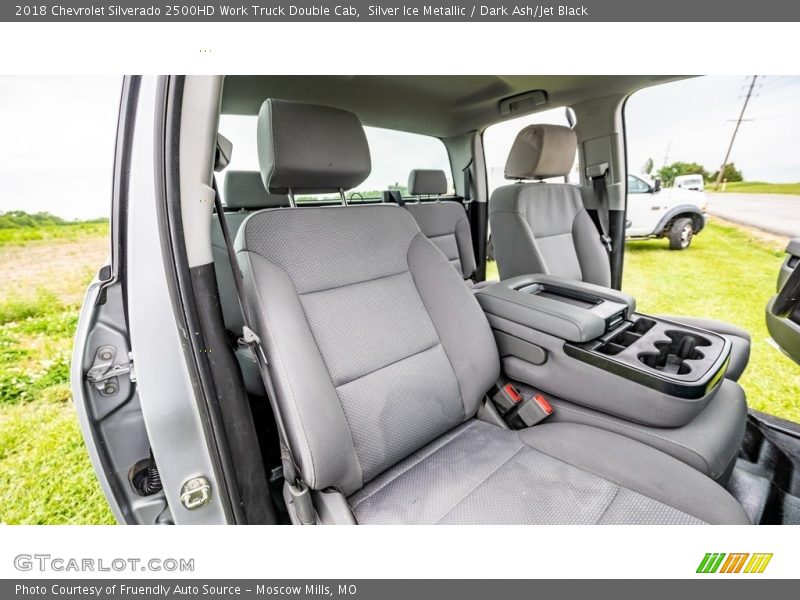 Silver Ice Metallic / Dark Ash/Jet Black 2018 Chevrolet Silverado 2500HD Work Truck Double Cab