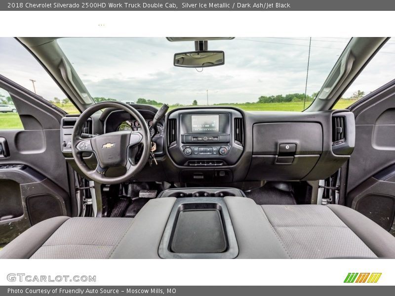 Dark Ash/Jet Black Interior - 2018 Silverado 2500HD Work Truck Double Cab 