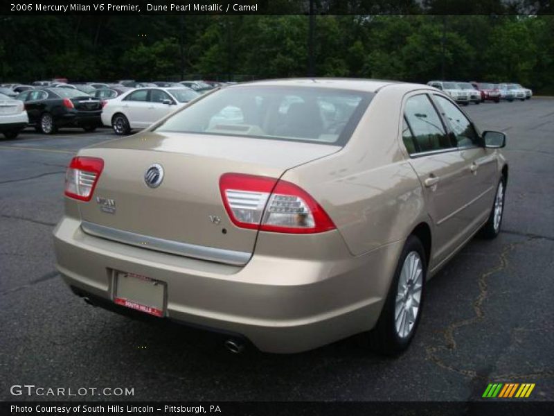 Dune Pearl Metallic / Camel 2006 Mercury Milan V6 Premier