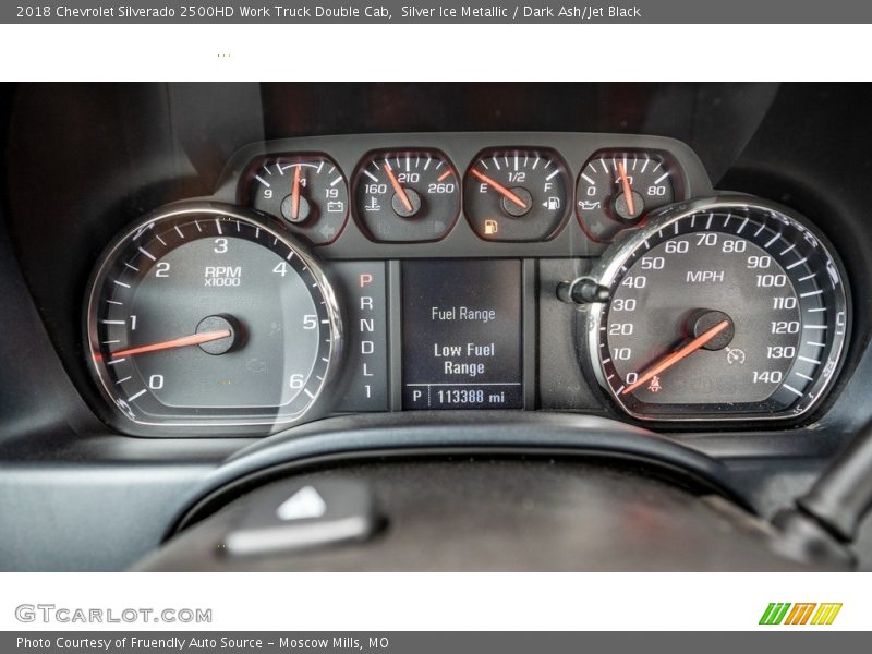  2018 Silverado 2500HD Work Truck Double Cab Work Truck Double Cab Gauges