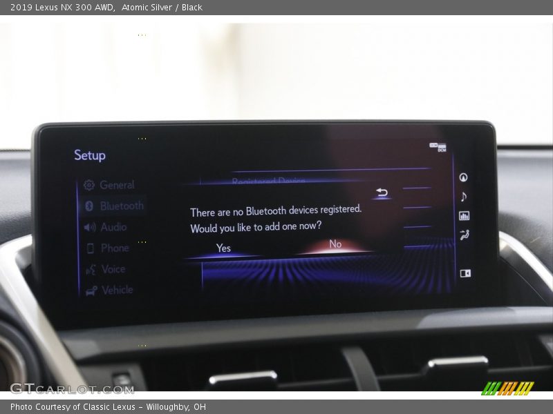 Atomic Silver / Black 2019 Lexus NX 300 AWD