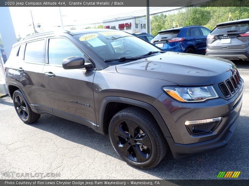 Granite Crystal Metallic / Black 2020 Jeep Compass Altitude 4x4