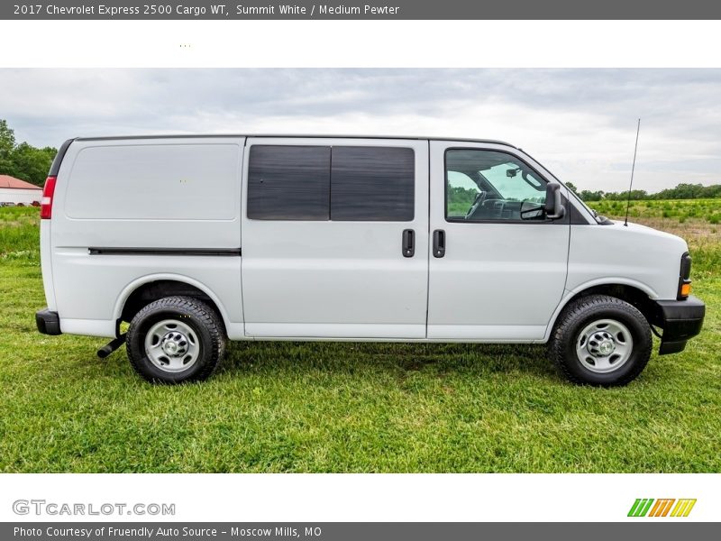 Summit White / Medium Pewter 2017 Chevrolet Express 2500 Cargo WT