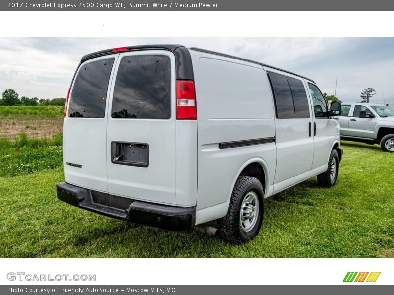 Summit White / Medium Pewter 2017 Chevrolet Express 2500 Cargo WT