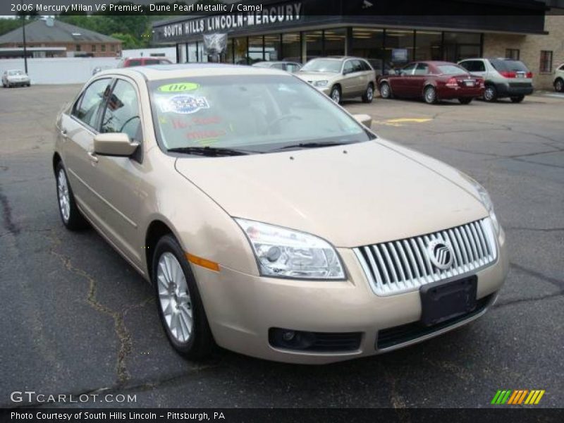 Dune Pearl Metallic / Camel 2006 Mercury Milan V6 Premier