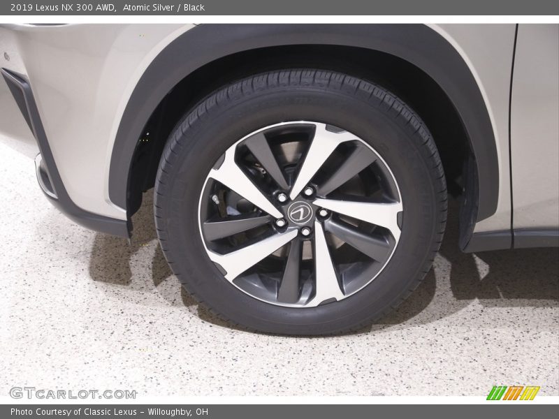 Atomic Silver / Black 2019 Lexus NX 300 AWD