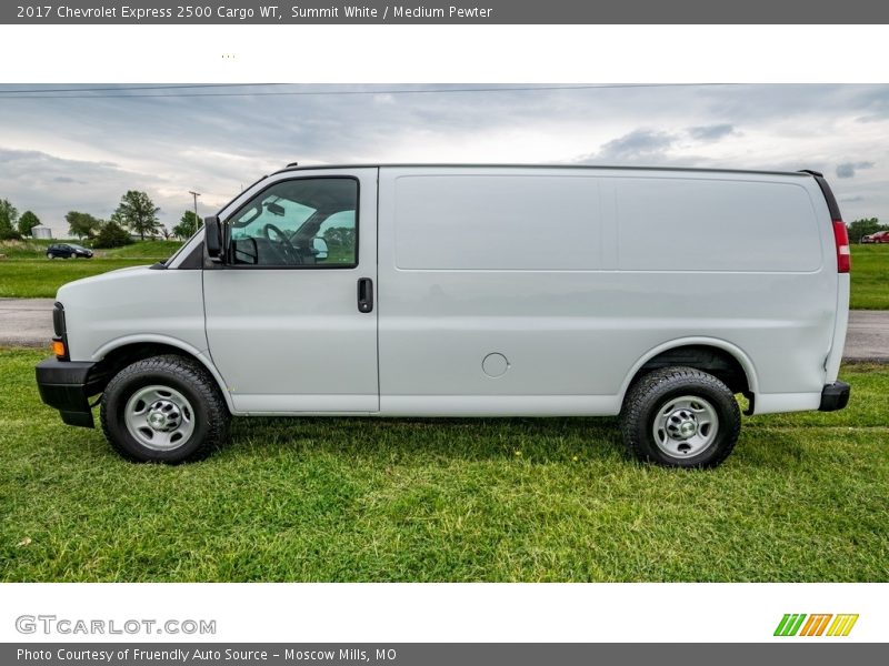 Summit White / Medium Pewter 2017 Chevrolet Express 2500 Cargo WT