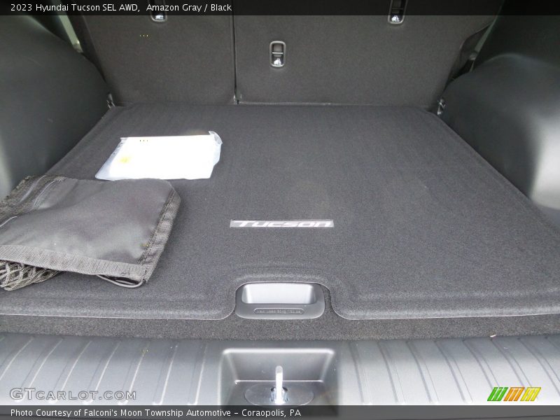 Amazon Gray / Black 2023 Hyundai Tucson SEL AWD