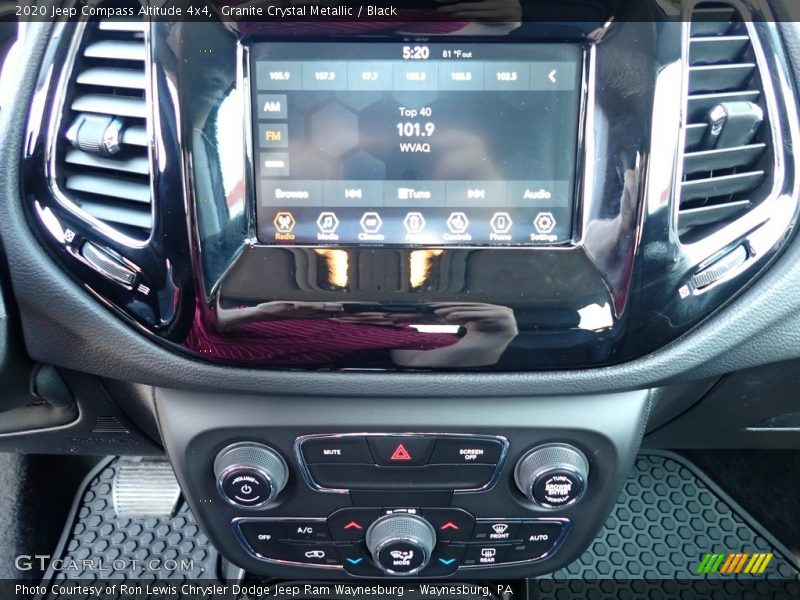 Granite Crystal Metallic / Black 2020 Jeep Compass Altitude 4x4