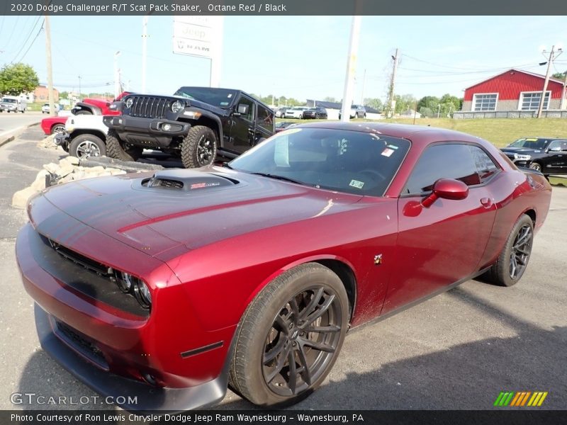 Octane Red / Black 2020 Dodge Challenger R/T Scat Pack Shaker