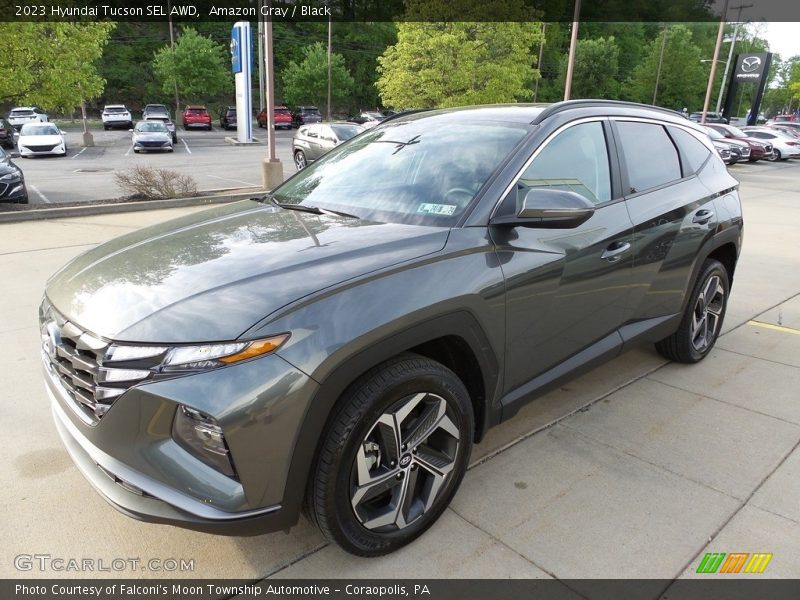 Front 3/4 View of 2023 Tucson SEL AWD