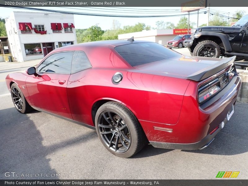 Octane Red / Black 2020 Dodge Challenger R/T Scat Pack Shaker