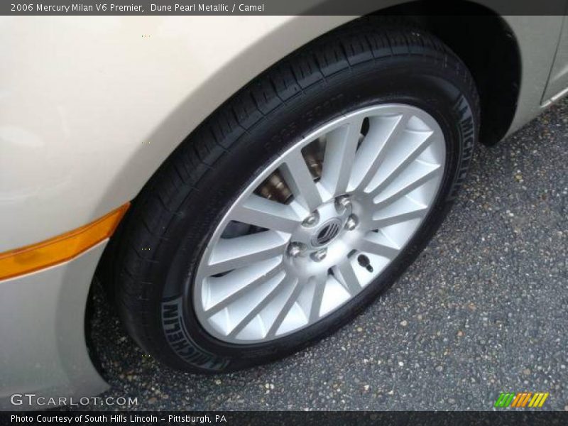 Dune Pearl Metallic / Camel 2006 Mercury Milan V6 Premier