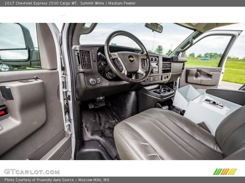 Summit White / Medium Pewter 2017 Chevrolet Express 2500 Cargo WT