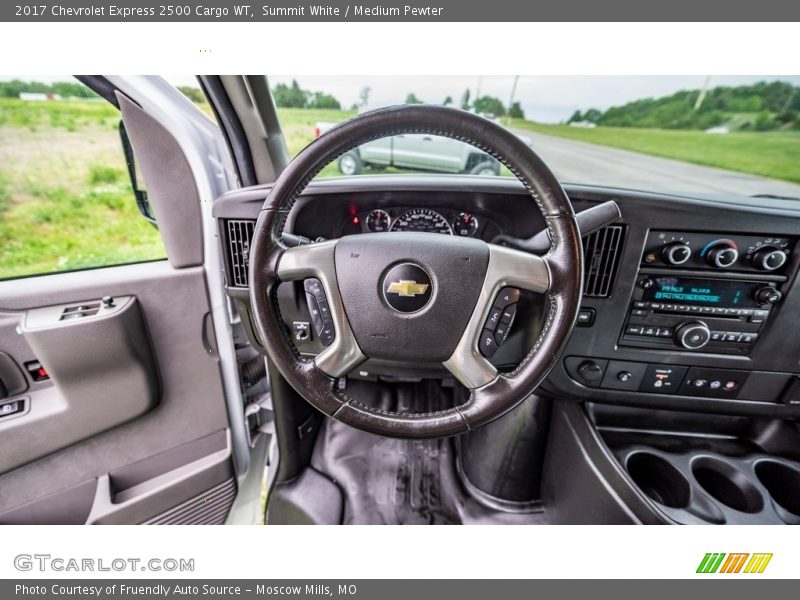Summit White / Medium Pewter 2017 Chevrolet Express 2500 Cargo WT