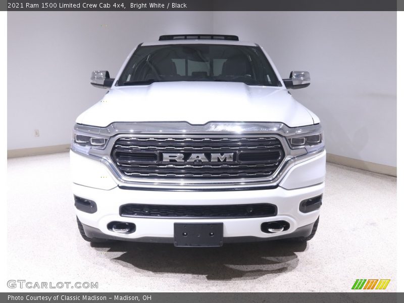 Bright White / Black 2021 Ram 1500 Limited Crew Cab 4x4