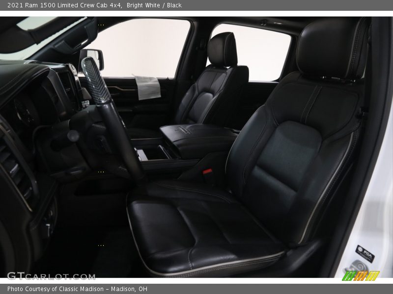 Bright White / Black 2021 Ram 1500 Limited Crew Cab 4x4