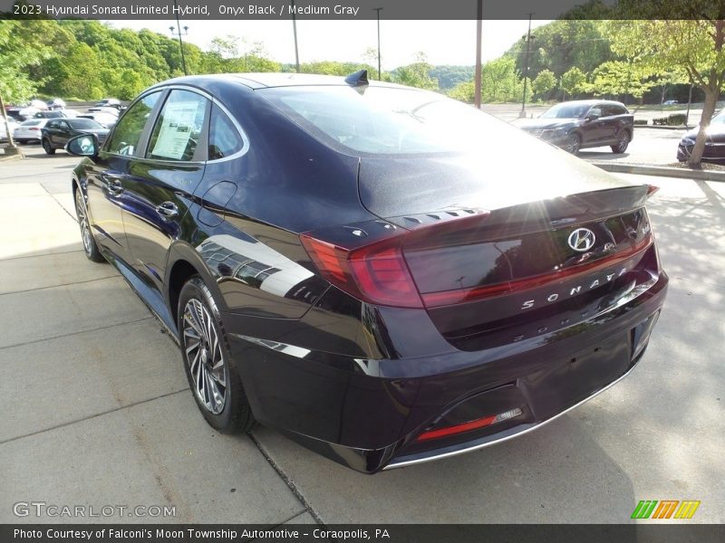 Onyx Black / Medium Gray 2023 Hyundai Sonata Limited Hybrid