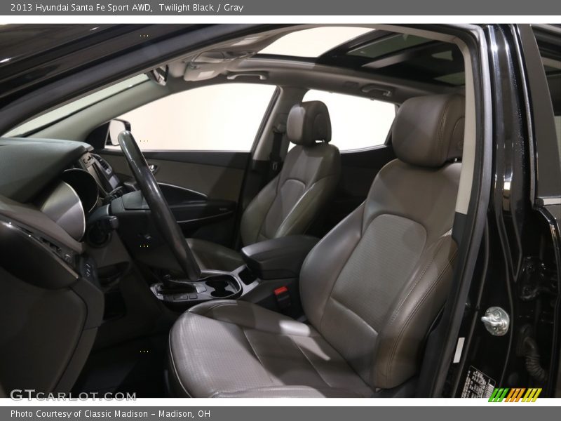 Twilight Black / Gray 2013 Hyundai Santa Fe Sport AWD