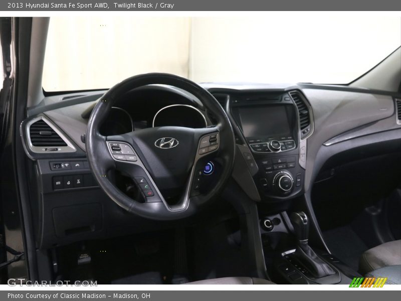 Twilight Black / Gray 2013 Hyundai Santa Fe Sport AWD
