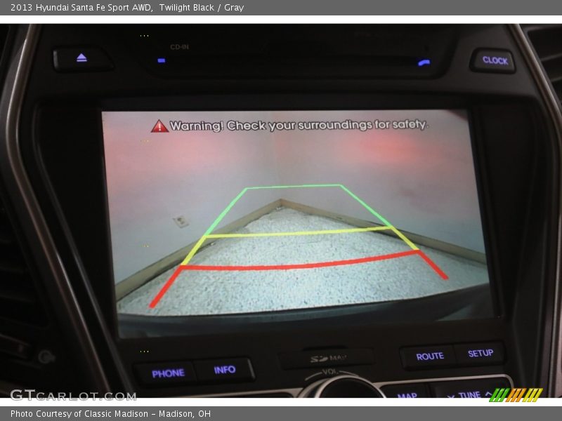 Twilight Black / Gray 2013 Hyundai Santa Fe Sport AWD