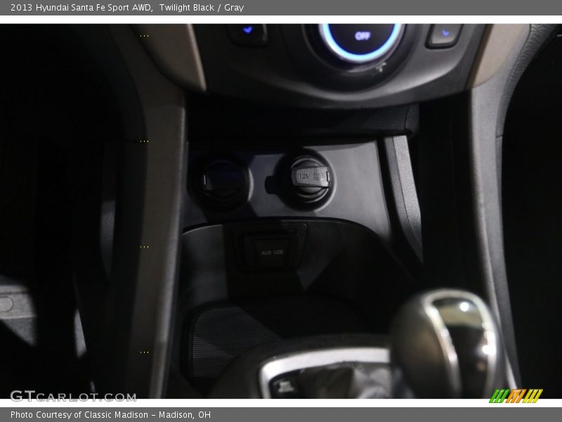 Twilight Black / Gray 2013 Hyundai Santa Fe Sport AWD