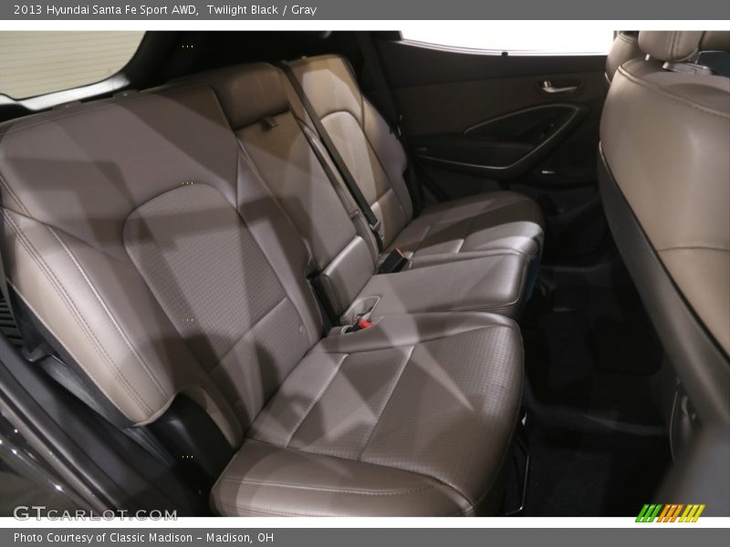 Twilight Black / Gray 2013 Hyundai Santa Fe Sport AWD