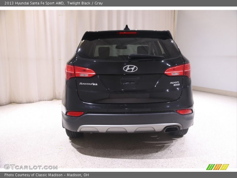 Twilight Black / Gray 2013 Hyundai Santa Fe Sport AWD
