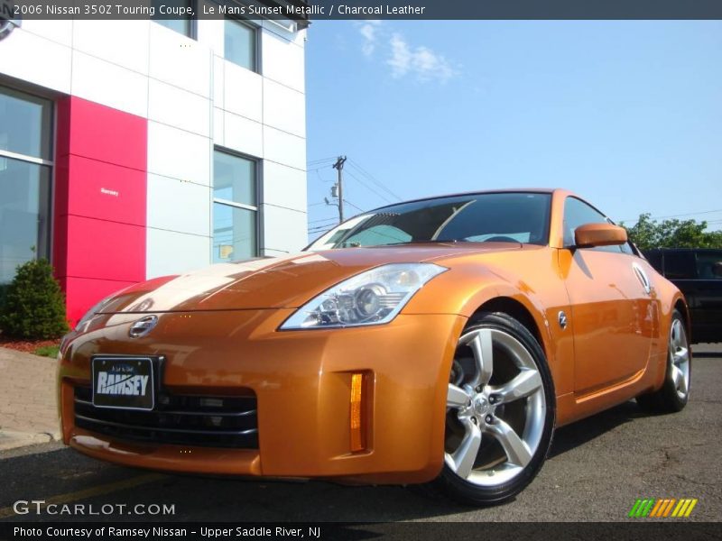 Le Mans Sunset Metallic / Charcoal Leather 2006 Nissan 350Z Touring Coupe