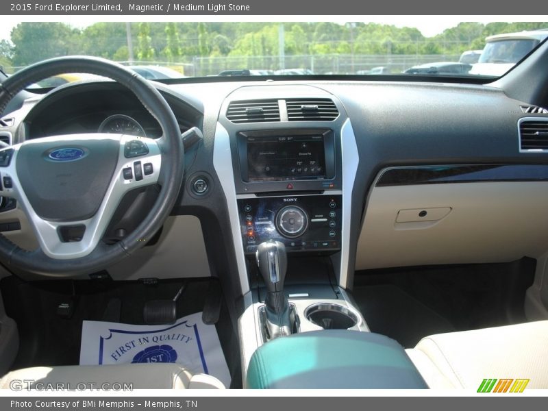 Magnetic / Medium Light Stone 2015 Ford Explorer Limited