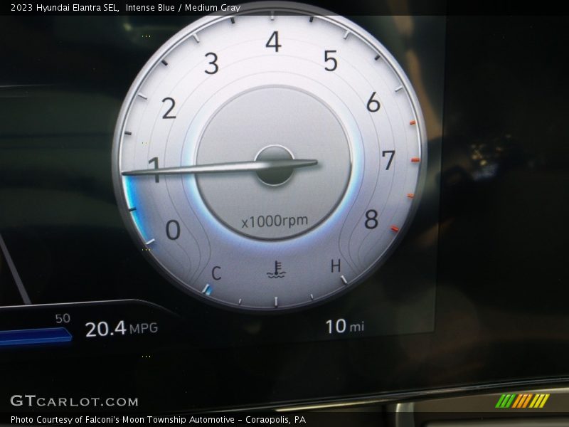 Intense Blue / Medium Gray 2023 Hyundai Elantra SEL