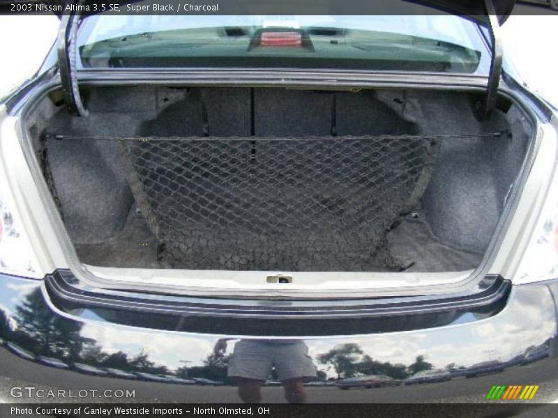Super Black / Charcoal 2003 Nissan Altima 3.5 SE