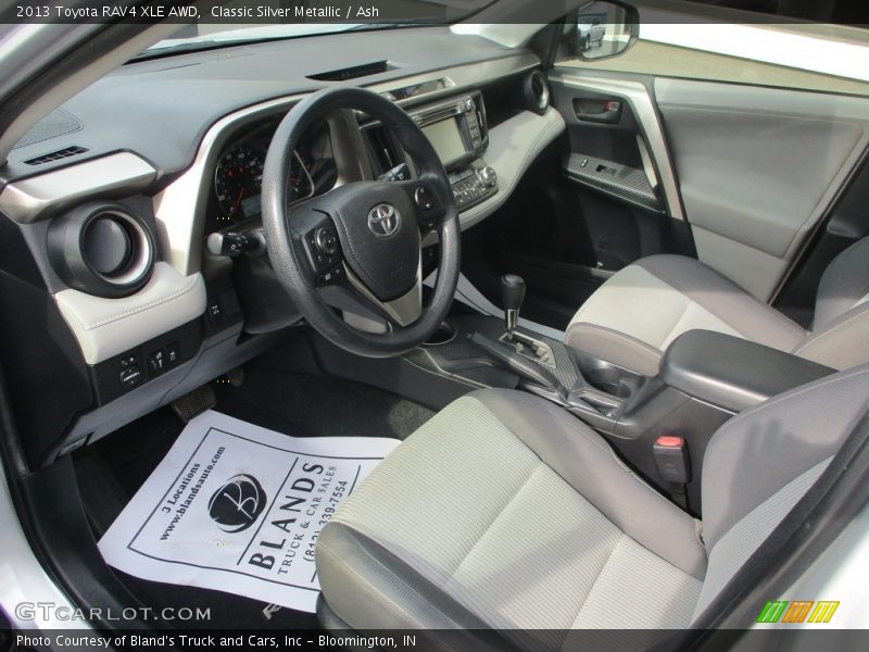 Classic Silver Metallic / Ash 2013 Toyota RAV4 XLE AWD