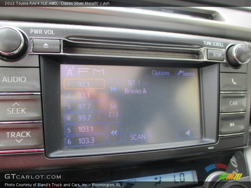 Classic Silver Metallic / Ash 2013 Toyota RAV4 XLE AWD