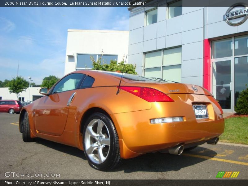 Le Mans Sunset Metallic / Charcoal Leather 2006 Nissan 350Z Touring Coupe