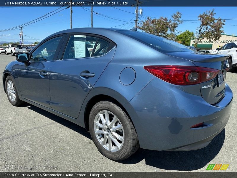  2014 MAZDA3 i Grand Touring 4 Door Blue Reflex Mica