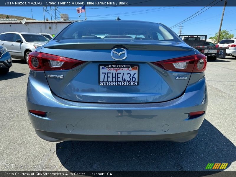 Blue Reflex Mica / Black 2014 Mazda MAZDA3 i Grand Touring 4 Door