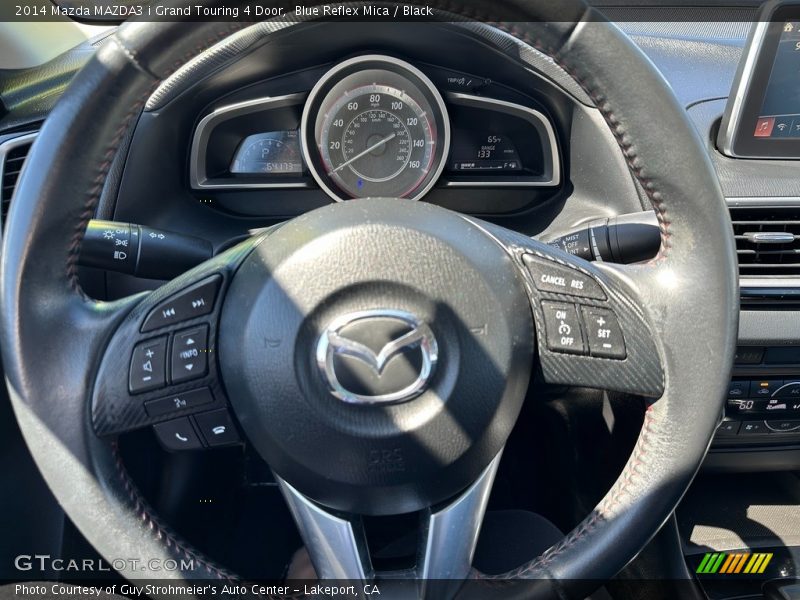  2014 MAZDA3 i Grand Touring 4 Door Steering Wheel