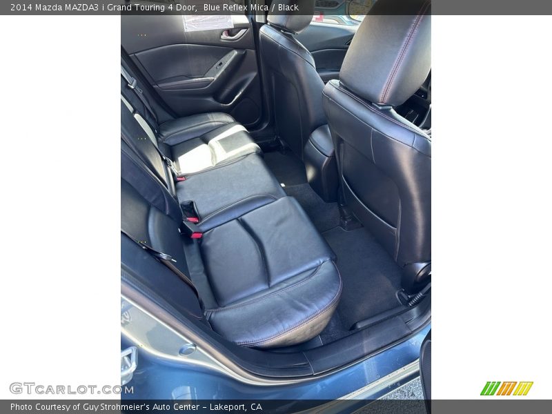 Rear Seat of 2014 MAZDA3 i Grand Touring 4 Door