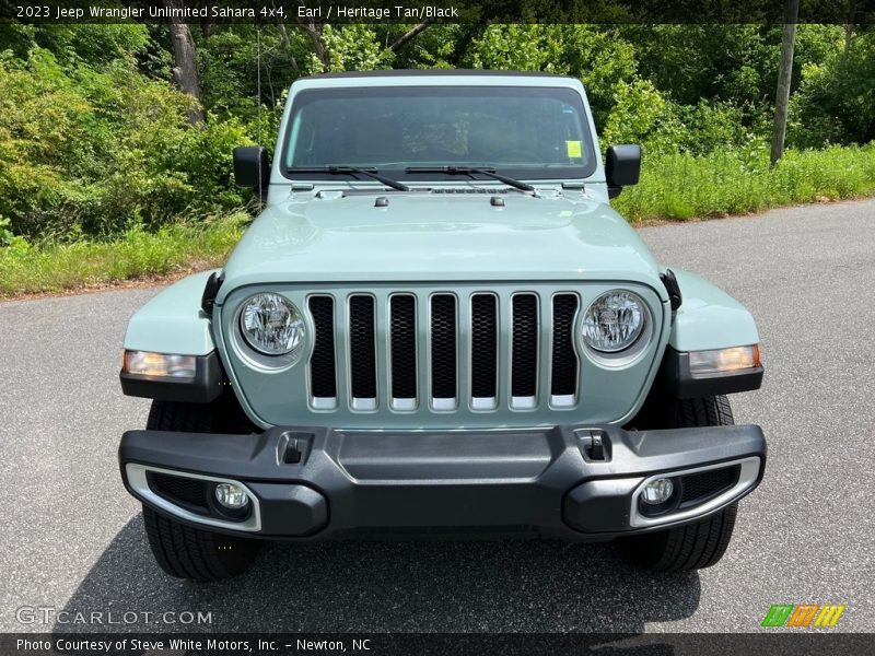 Earl / Heritage Tan/Black 2023 Jeep Wrangler Unlimited Sahara 4x4