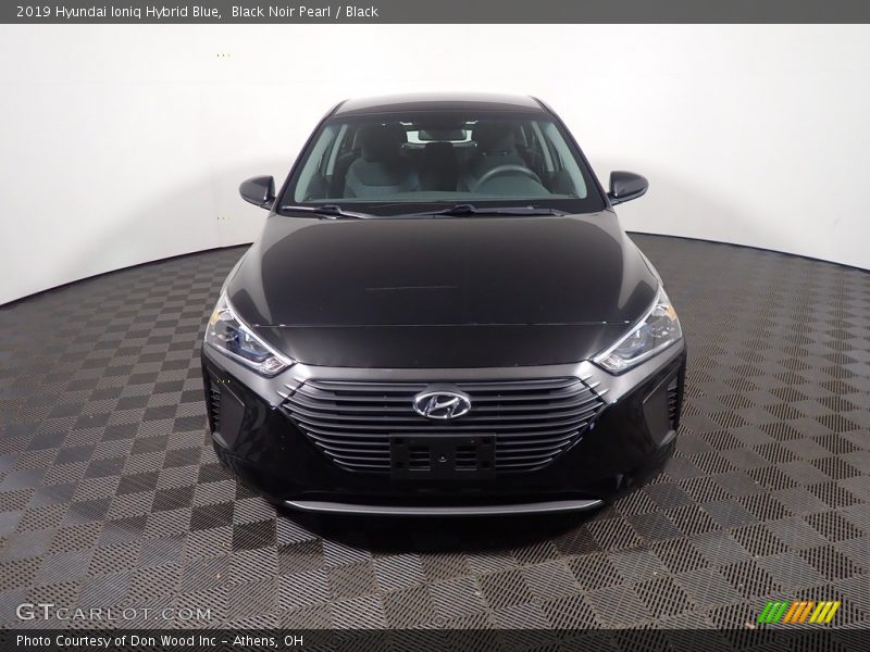 Black Noir Pearl / Black 2019 Hyundai Ioniq Hybrid Blue