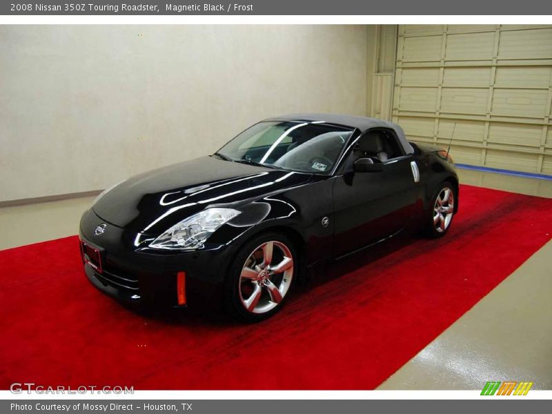 Magnetic Black / Frost 2008 Nissan 350Z Touring Roadster