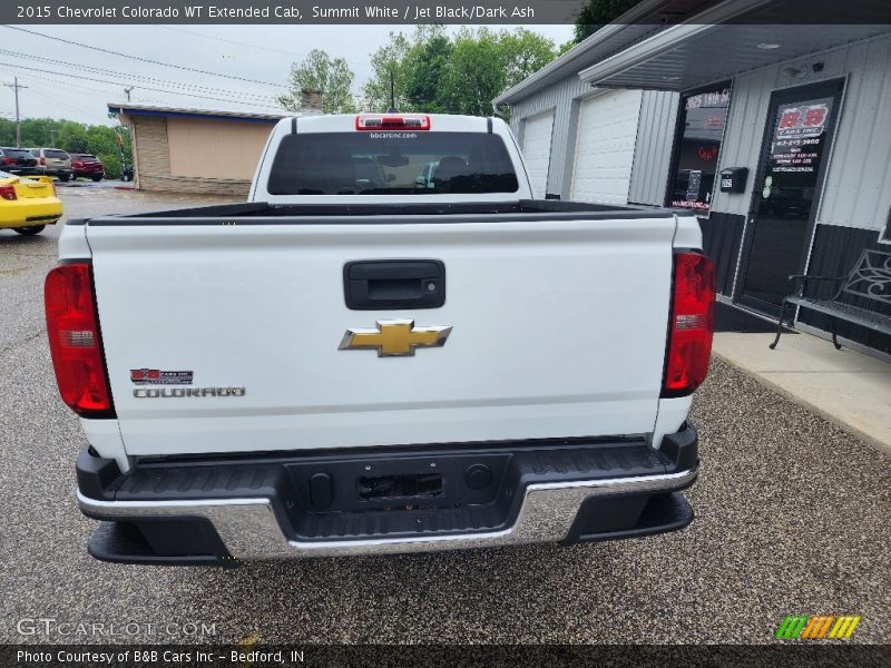 Summit White / Jet Black/Dark Ash 2015 Chevrolet Colorado WT Extended Cab