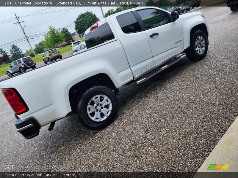 Summit White / Jet Black/Dark Ash 2015 Chevrolet Colorado WT Extended Cab