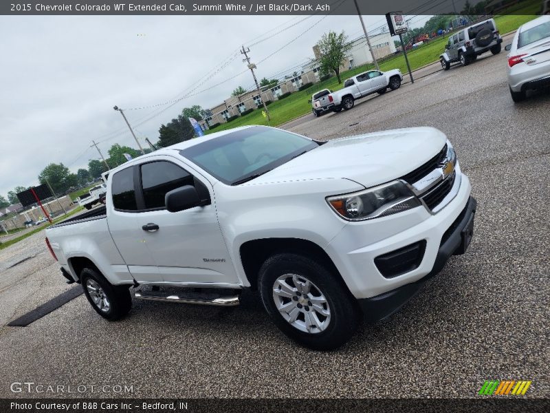 Summit White / Jet Black/Dark Ash 2015 Chevrolet Colorado WT Extended Cab