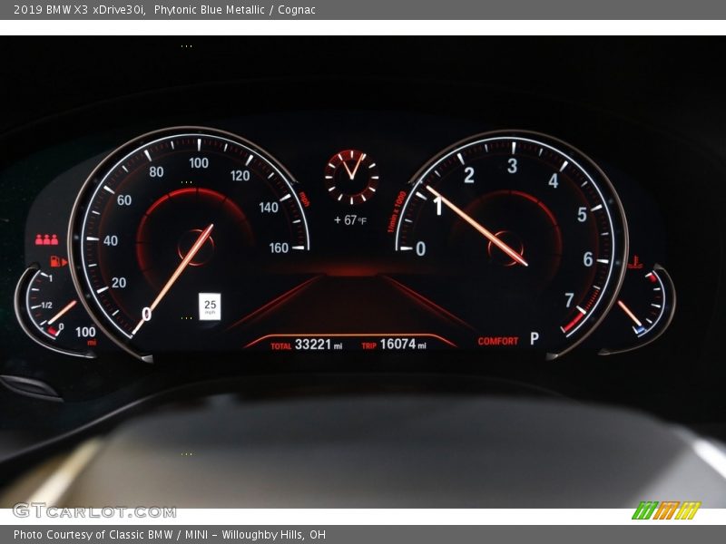  2019 X3 xDrive30i xDrive30i Gauges