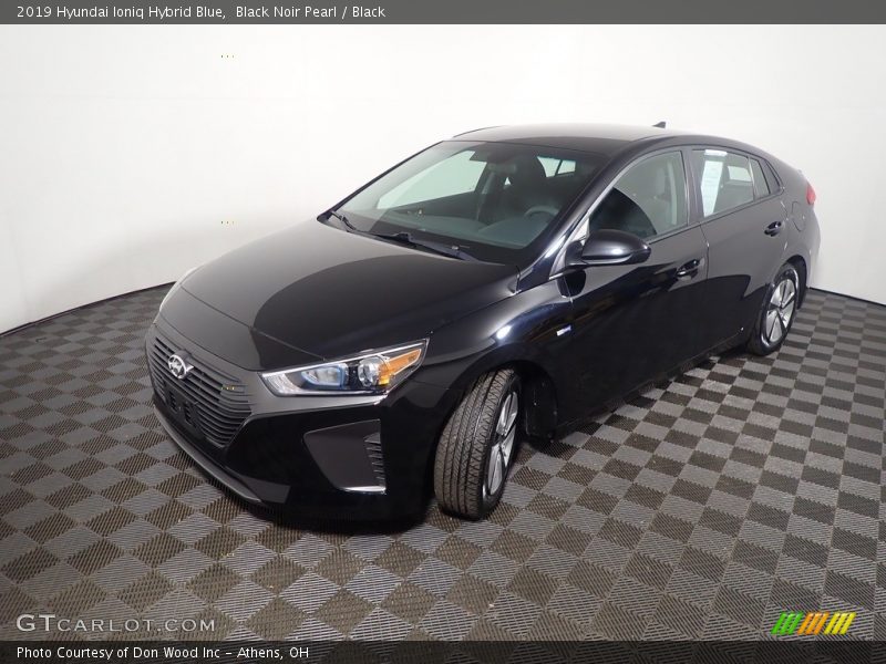 Black Noir Pearl / Black 2019 Hyundai Ioniq Hybrid Blue