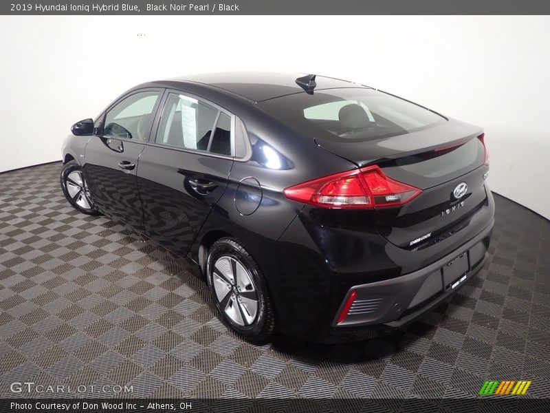 Black Noir Pearl / Black 2019 Hyundai Ioniq Hybrid Blue